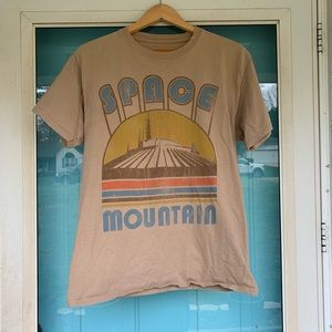 Space mountain Disney t shirt sz m